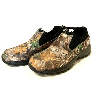 George Men's Rugged Moc Camo Realtree Shoes Slip on Shoe Size 8 NEW